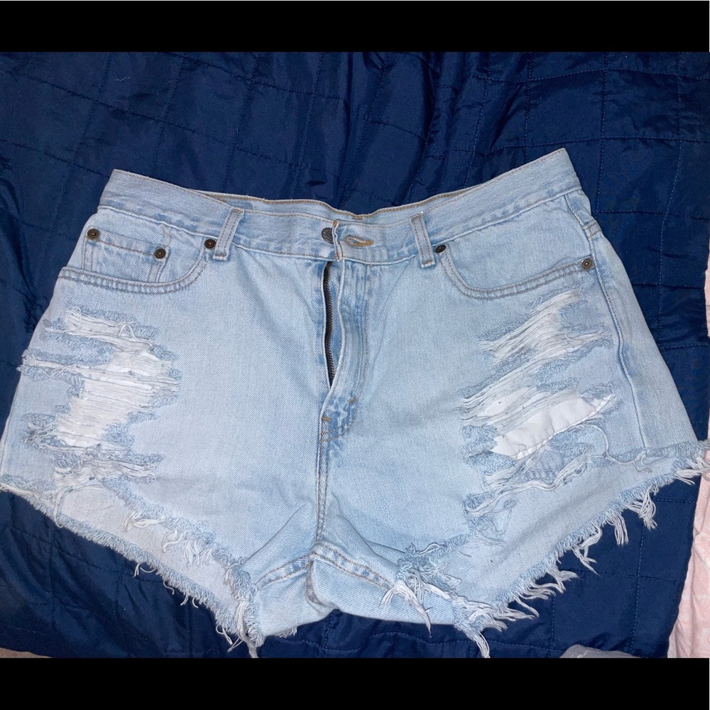 Vintage High Waisted Levi Shorts